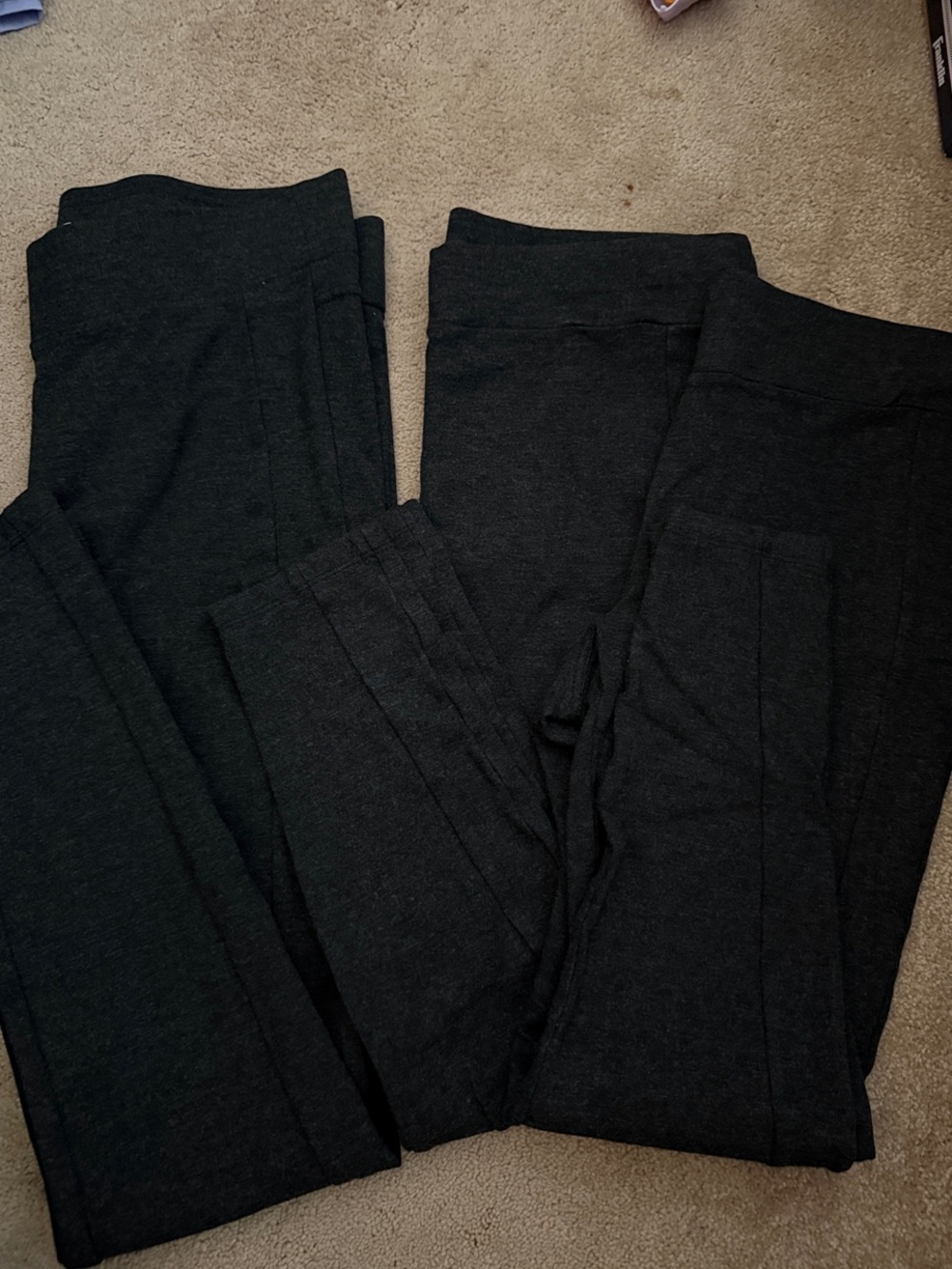 LOFT Charcoal Gray Leggings